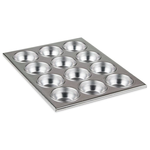 12 Cup Muffin Pan, Non-stick, 3 oz., Aluminum