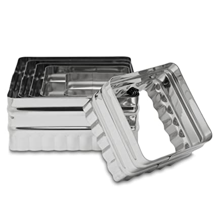 2-Sided Cutter Set 6 Piece - Square