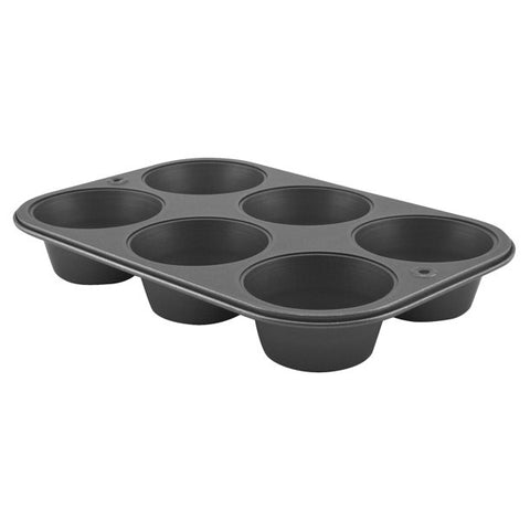 6 Cup Jumbo Muffin Pan, Non-stick, 7 oz., Carbon Steel