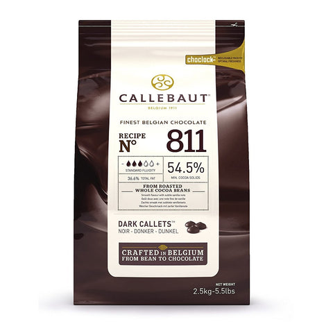 Dark Chocolate Couverture Callet- 54.5% Cacao