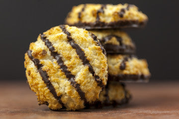 Chocolate Drizzled Macaroon Cookies (115 Count)