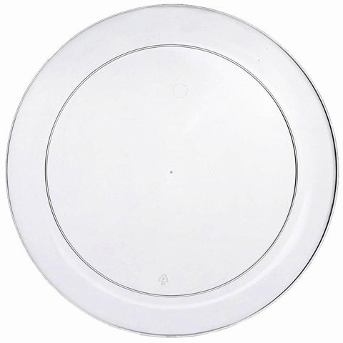 Clear Plastic Plate - 9 inch - 240 Qty