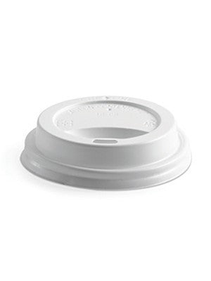 Dome Lid For 10-20 oz cups 16HG - White - 1000 Qty