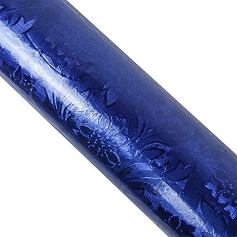 Embossed Foil Roll - Fernleaf - Crystal Blue