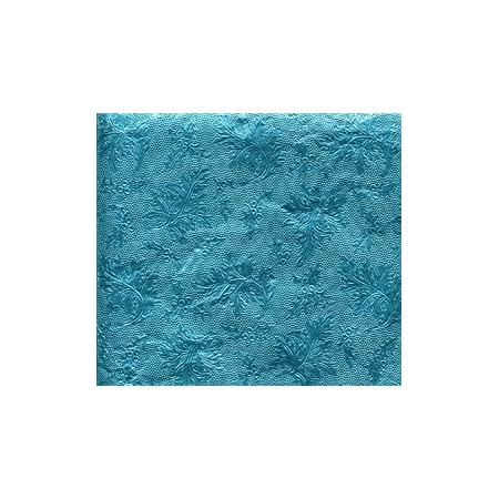Embossed Foil Roll - Fernleaf - Sky Blue