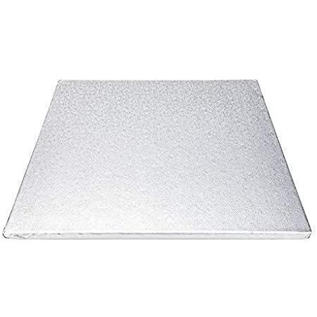 Full Sheet Cake Drum - 1/2 inch thick - Silver - 17 1/2 X 25 1/2 inch - 12 Qty