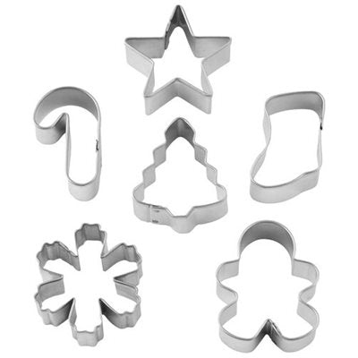 Holiday Cookie Cutter Set (6 Piece)
