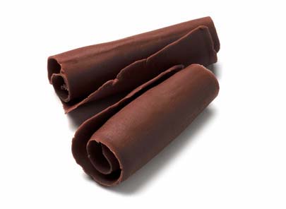 Ribbon Chocolate Shavings