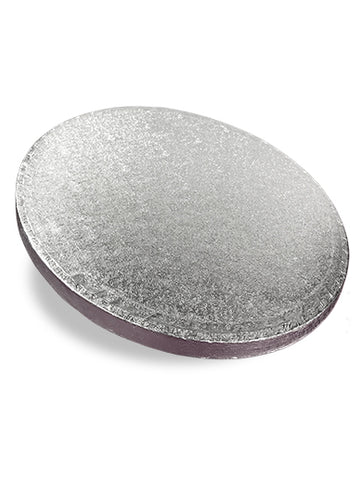 Round Cake Drums - 1/2 Inch Thick - Silver - 18 inch - 12 Qty