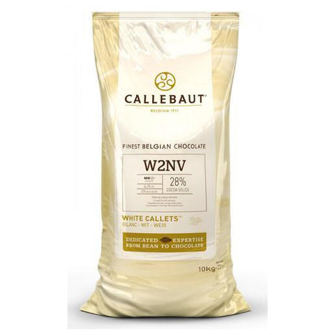 White Chocolate Couverture Callets - 28% Cacao