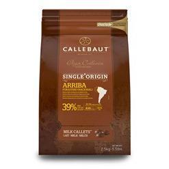 Arriba Origin Milk Chocolate Couverture Callets - 39% Cacao