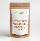 Citric Acid, Anhydrous, Reagent, ACS