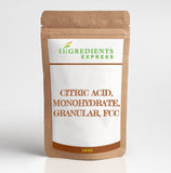 Citric Acid, Monohydrate, Granular, FCC
