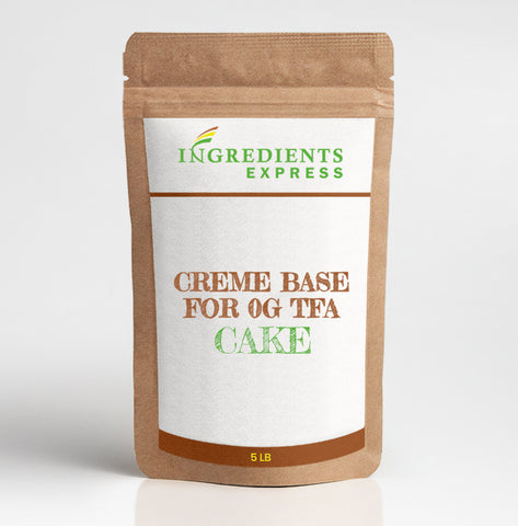 Creme Cake Base for 0g TFA