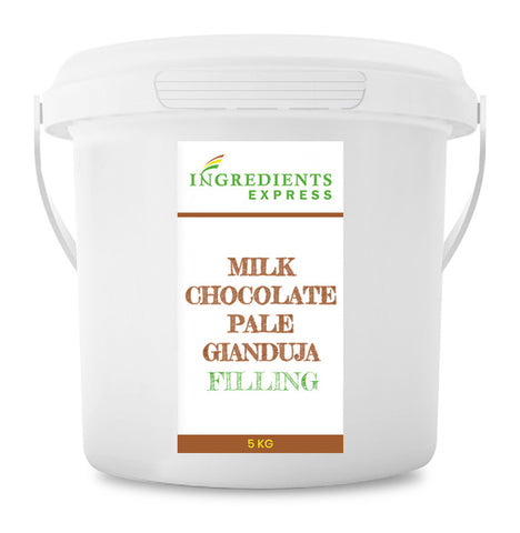 Milk Chocolate Pale Gianduja Filling - 20% Hazelnuts