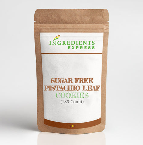 Sugar Free Pistachio Leaf Cookies (185 Count)