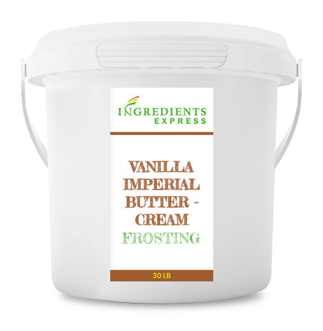 Vanilla Imperial Buttercream Frosting