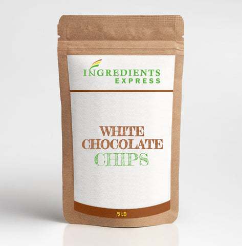 Mini Non-Dairy White Chocolate Chips (compound chocolate)