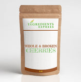 Whole & Broken Glace Red Cherries